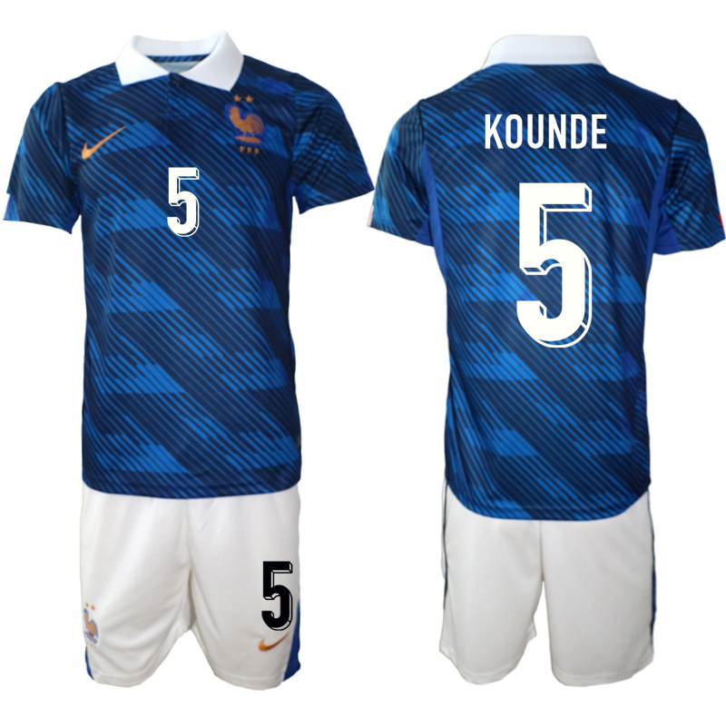 Men France home #8 style 2026 World Cup Soccer jersey